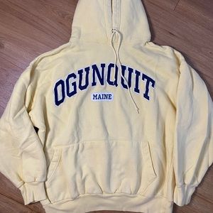 Maine Yellow Hoodie